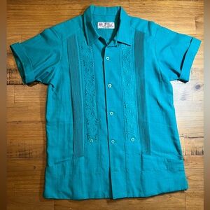 Mexican Linen Guayabera New W/O Tags
